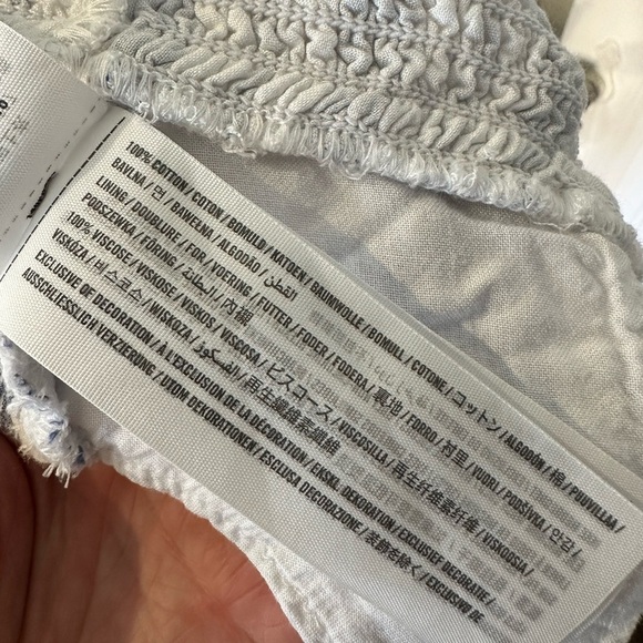 Abercrombie & Fitch Crop Top tie front xs - Picture 7 of 9